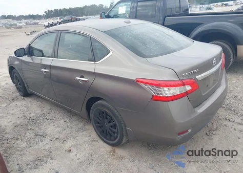 2015 Nissan Sentra Sv from USA, damaged, VIN 3N1AB7AP4FY262088